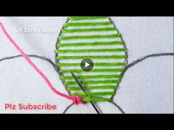 Hand Embroidery Amazing Flower Design Easy Way To Needle Sewing Flower Making Step By Step Tutorial