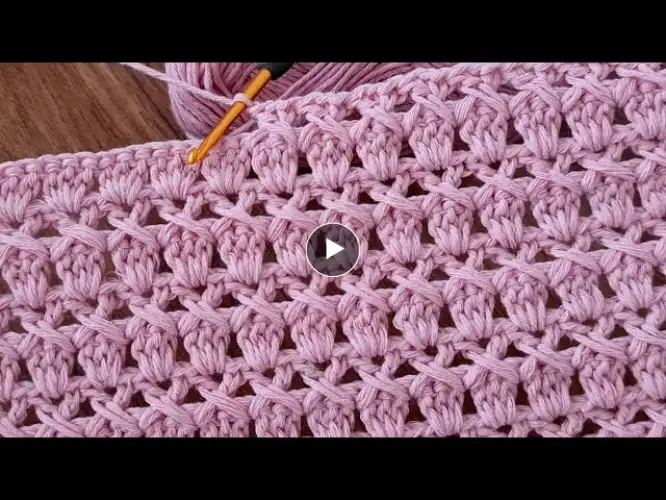 SUPER EASY Crochet Pattern for Beginners! Waistcoat AMAZING Crochet Stitch for Blankets and Blankets