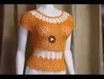 Blusa o Vestido a Crochet Cadenas paso a paso (English Subtitles)