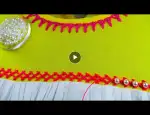 Trendy dress Neck Design hand embroidery with pearl, DIY tutorial for beginners