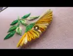 Splendid flower design|hand embroidery design video|embroidery stiches|kadhai design video