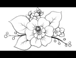Hand embroidery: Very beautiful and easy flower embroidery design stitches - Embroidery Queen
