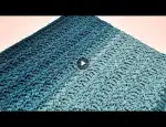 How To Crochet An EASY Stitch For Blankets and Scarfs - Straight and Tilted