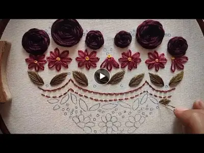 Basic embroidery stitches || Embroidery for Beginners - Let’s Explore